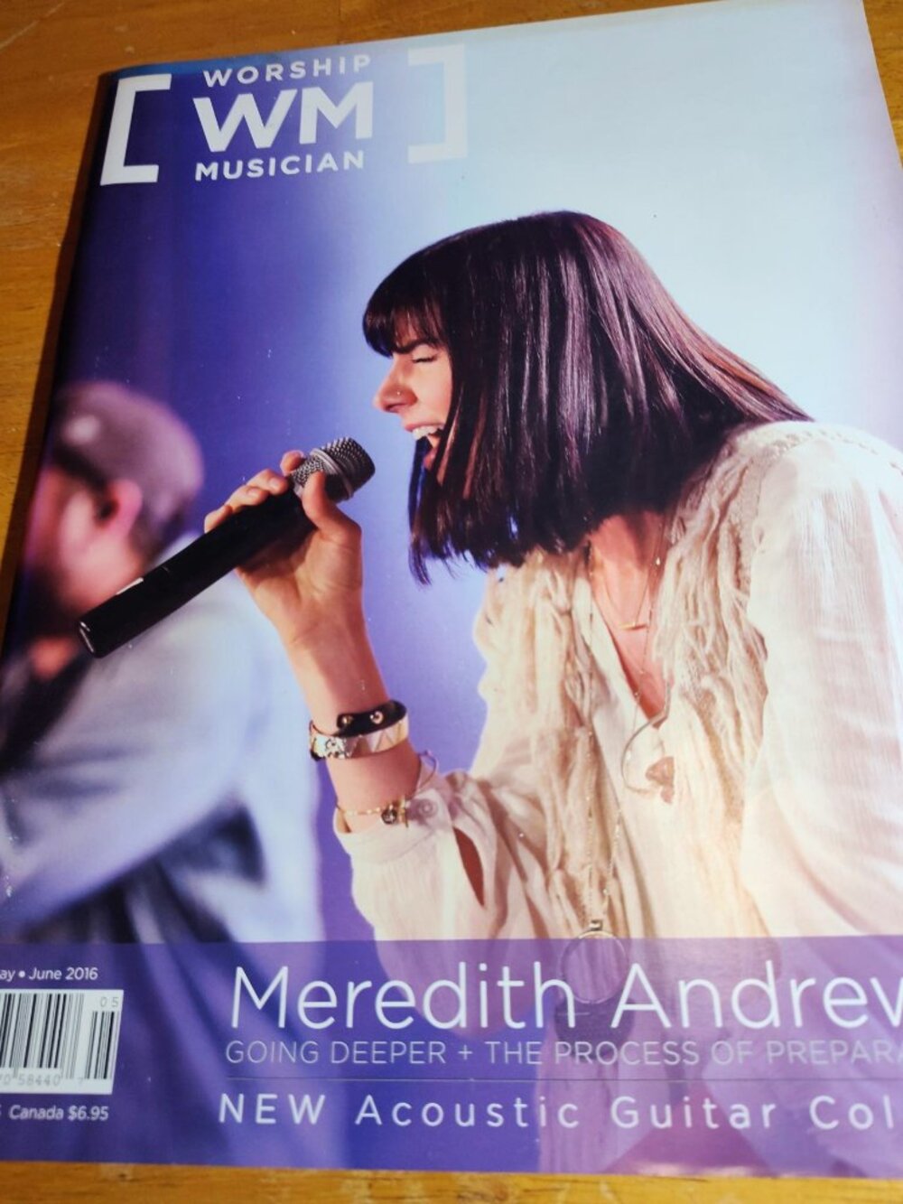 WM Worship Musician June 2016 Meredith Anders Magazine. SHIPS FREE